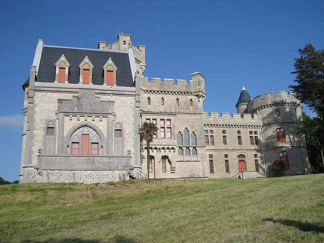 Le Château d'Abaddia. Hendaye, France. (2)