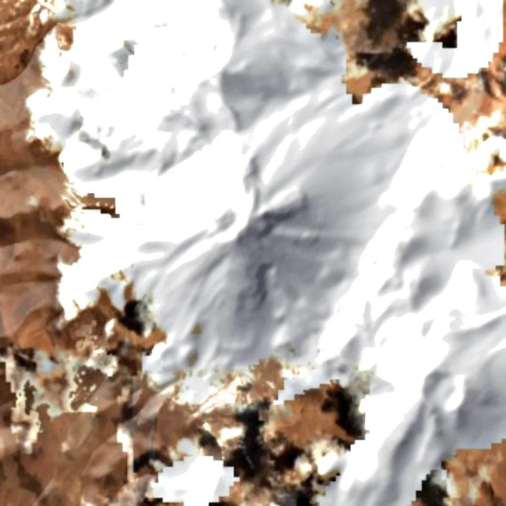 Acamarachi visto de cima (Sentinel-2)