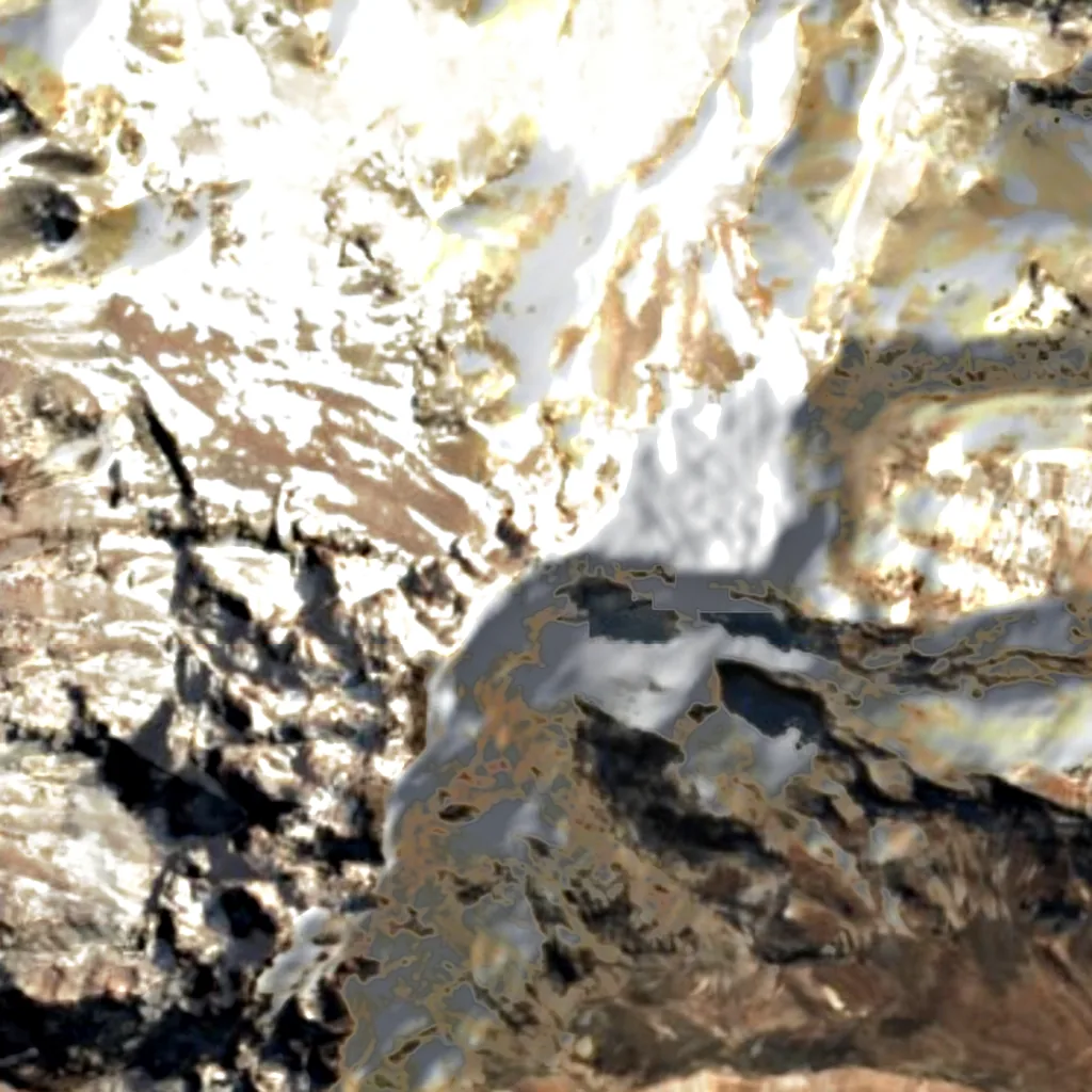 Aconcagua von oben gesehen (Sentinel-2)