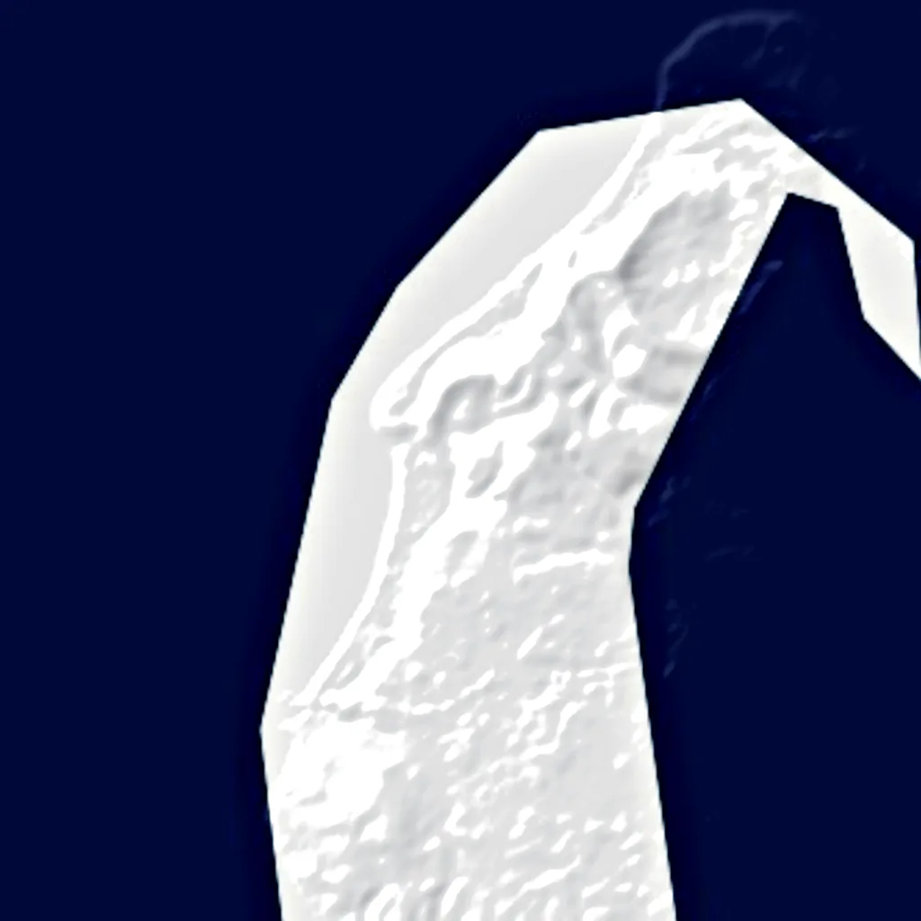 Aitutaki von oben gesehen (Sentinel-2)