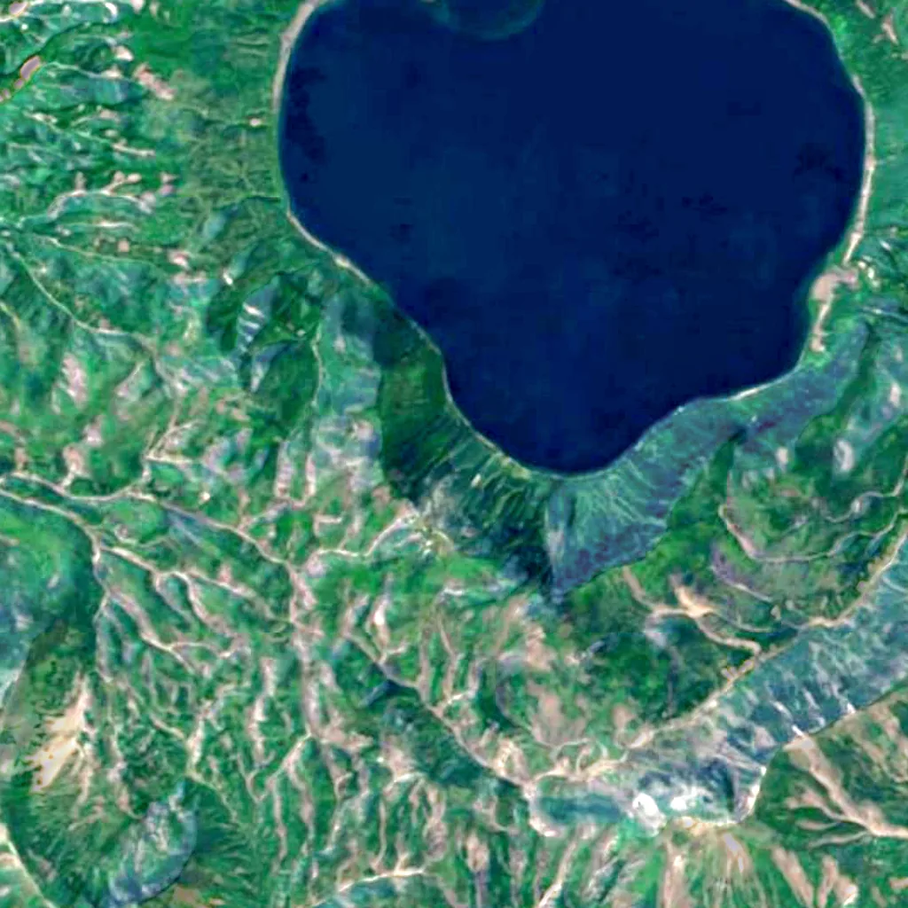 Akademija Nauk von oben gesehen (Sentinel-2)
