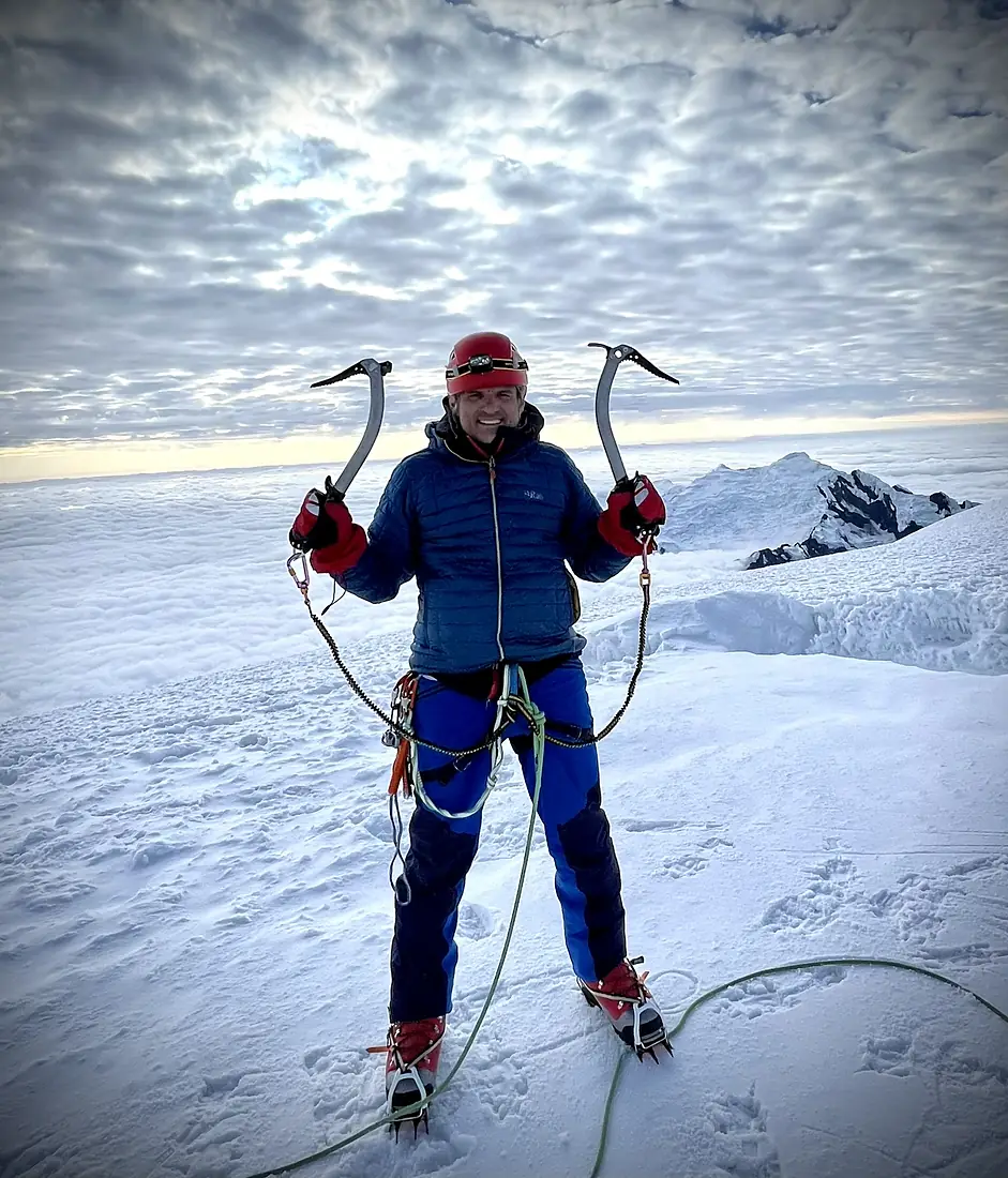 Alpamayo summit Peru