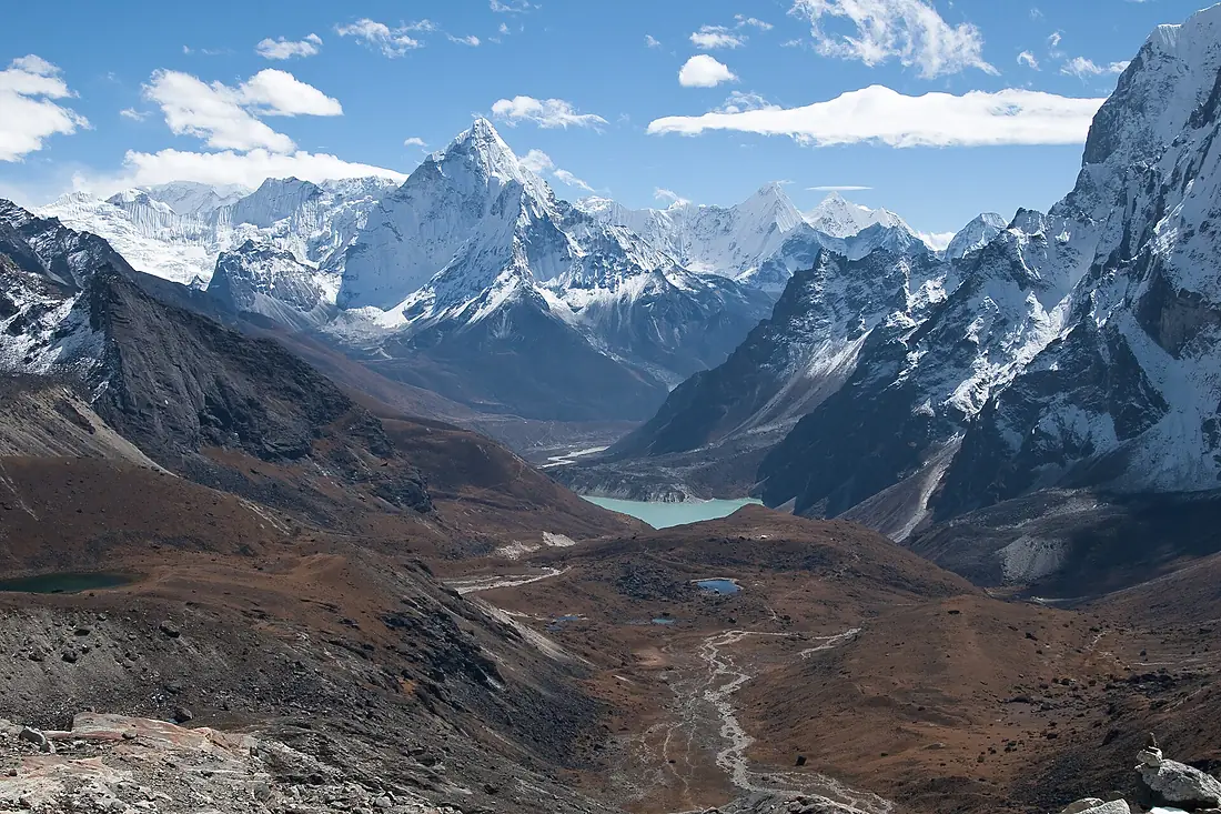 Ama Dablam and the Himalayas, Mountains of Nepal