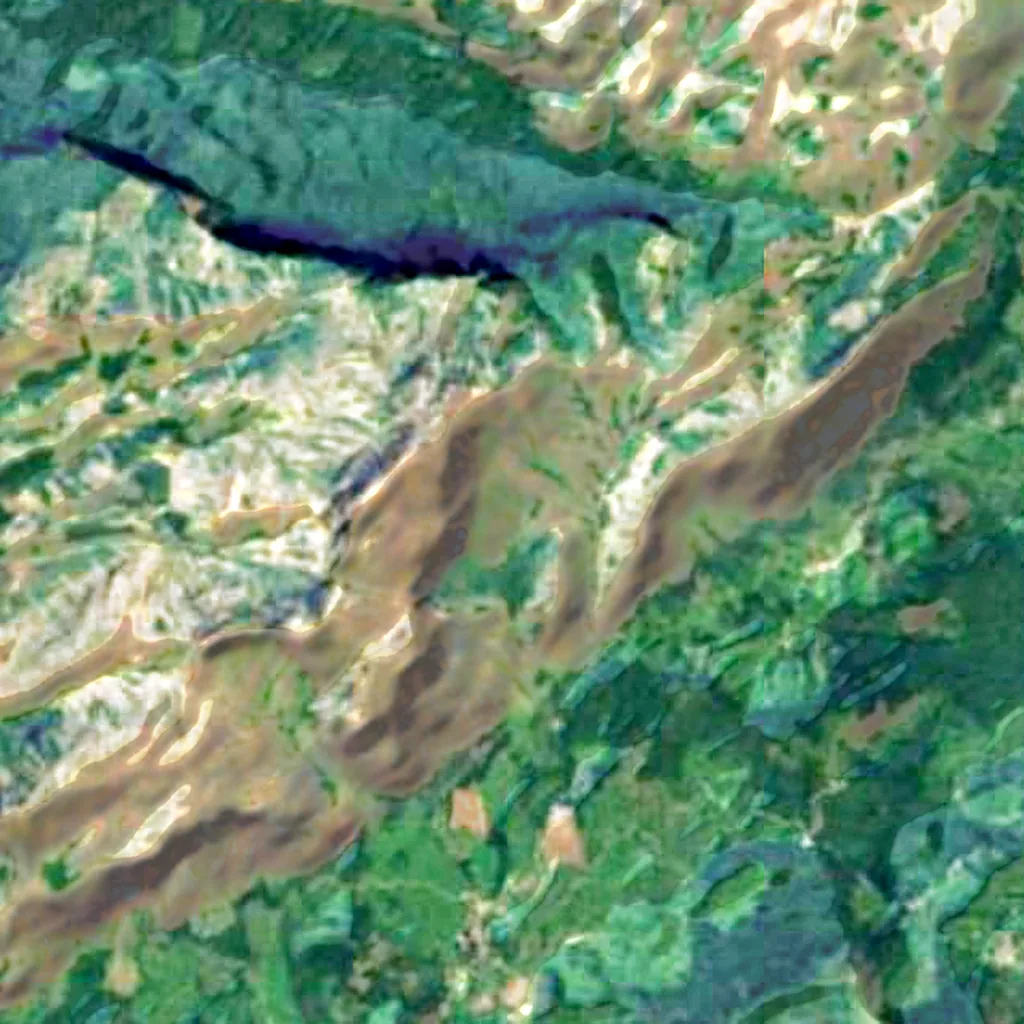 Anamudi von oben gesehen (Sentinel-2)