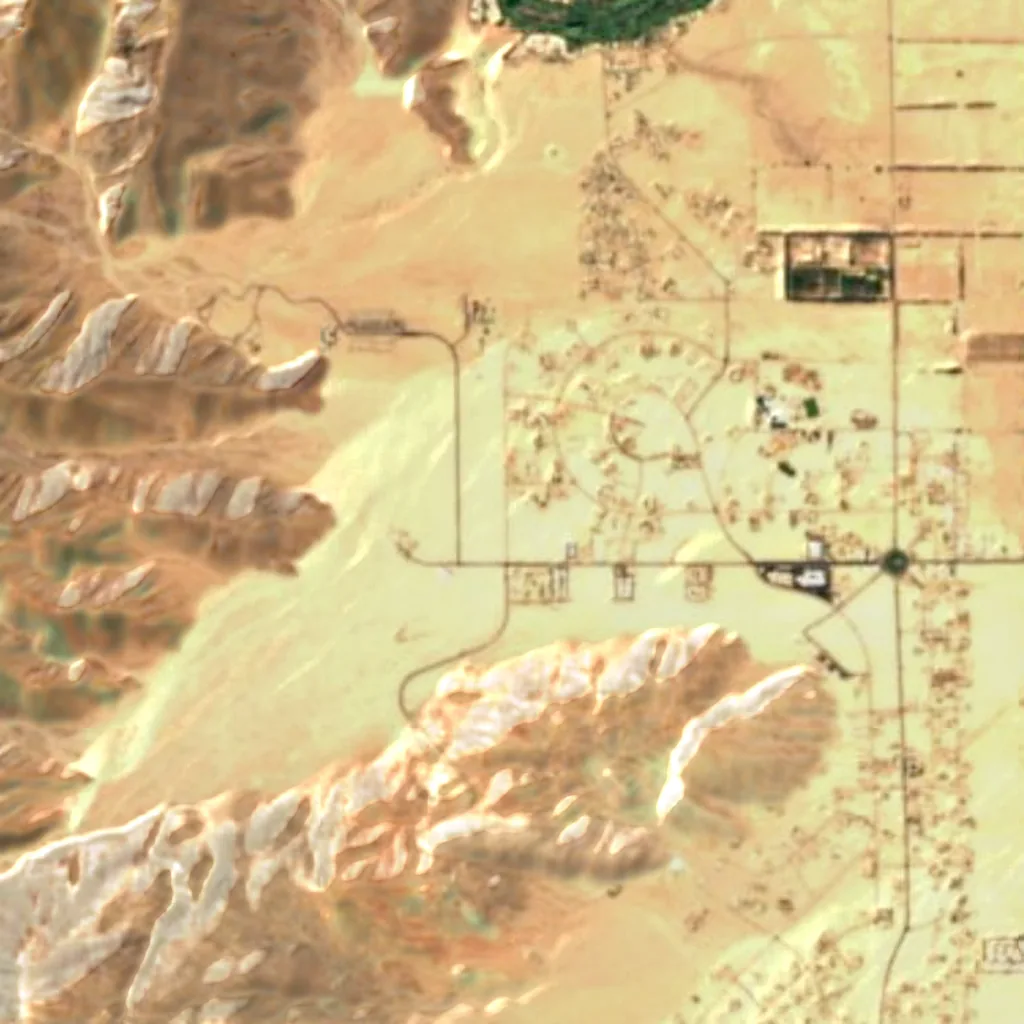 Anza-Borrego Desert State Park von oben gesehen (Sentinel-2)