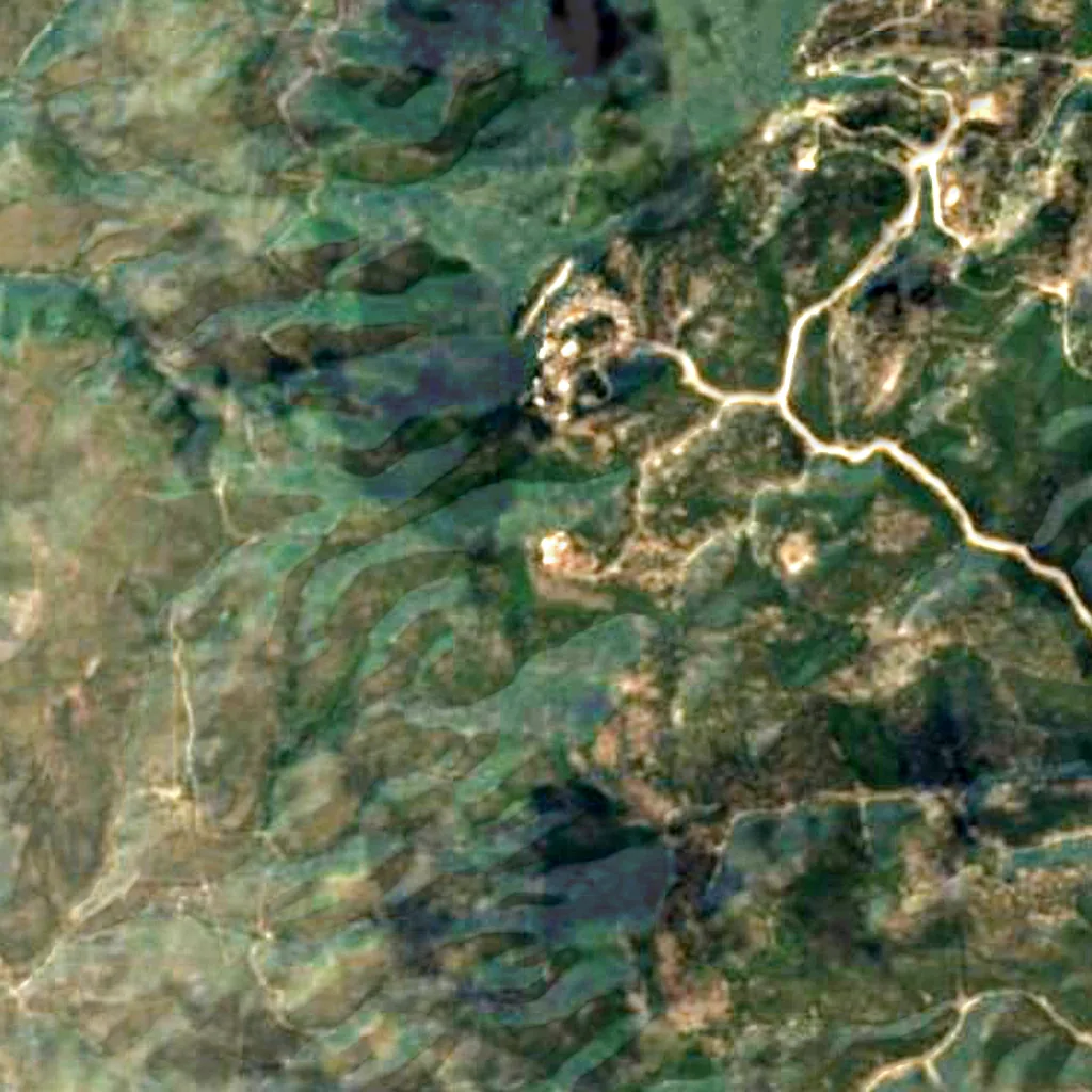 Apache-Point-Observatorium von oben gesehen (Sentinel-2)