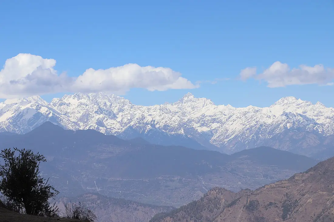 Mountain ranges khaptad national park