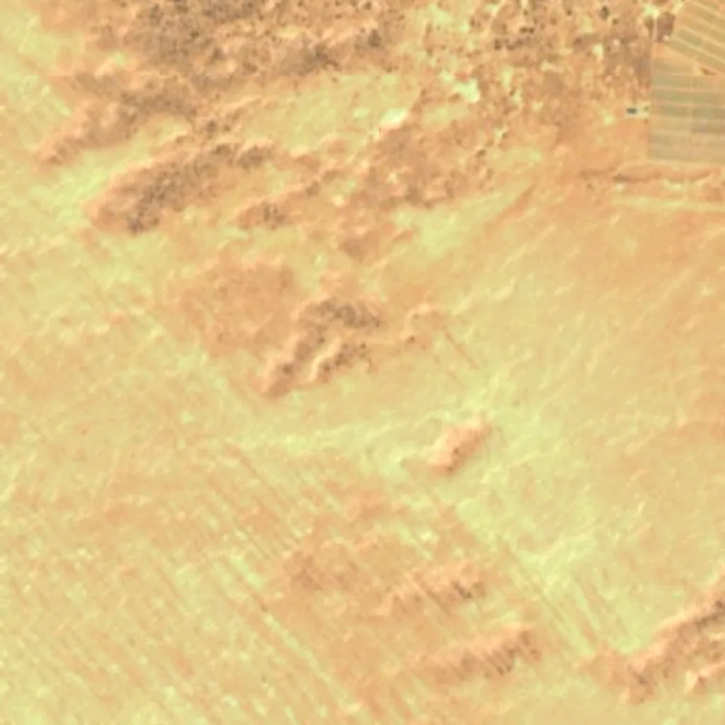 Baja California Desert seen from above (Sentinel-2)