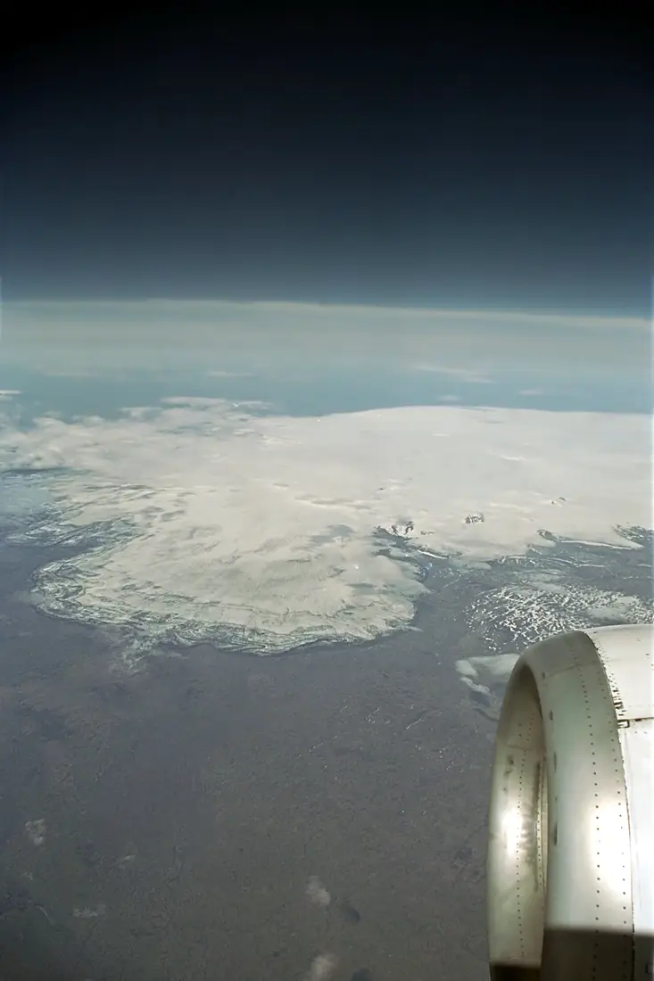 FlightOverVatnajoekull