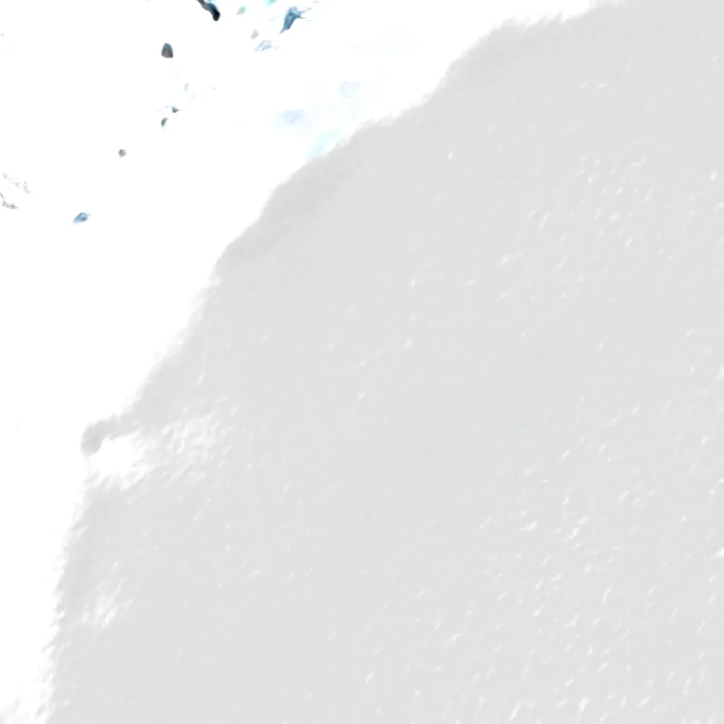 Bárðarbunga vu d'en haut (Sentinel-2)