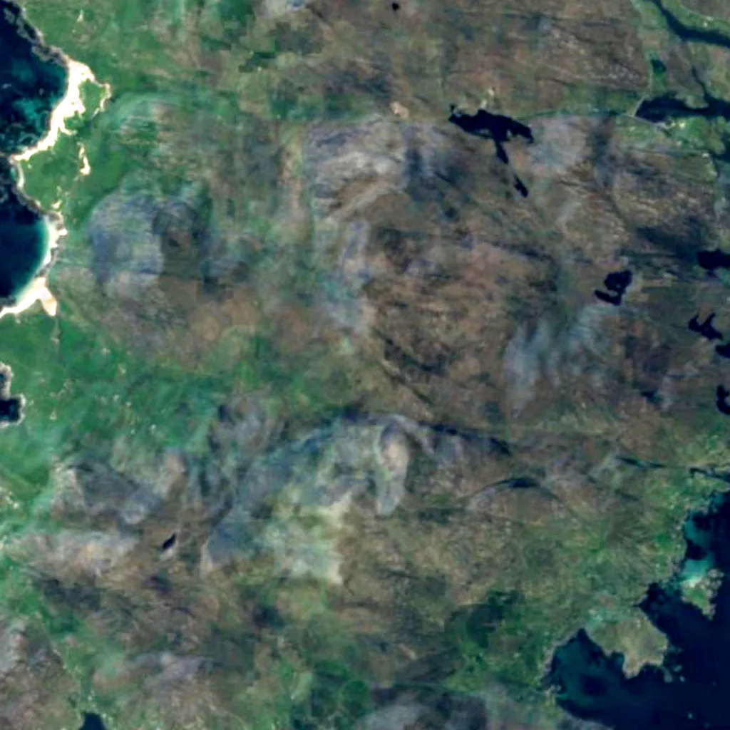 Barra von oben gesehen (Sentinel-2)