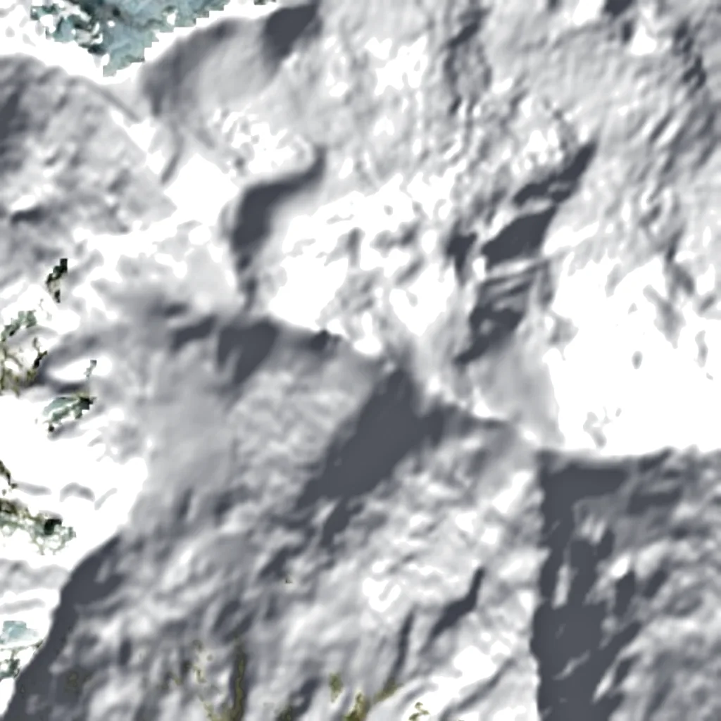 Batura Sar vu d'en haut (Sentinel-2)