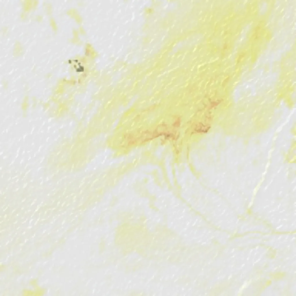 Désert de Black Rock vu d'en haut (Sentinel-2)