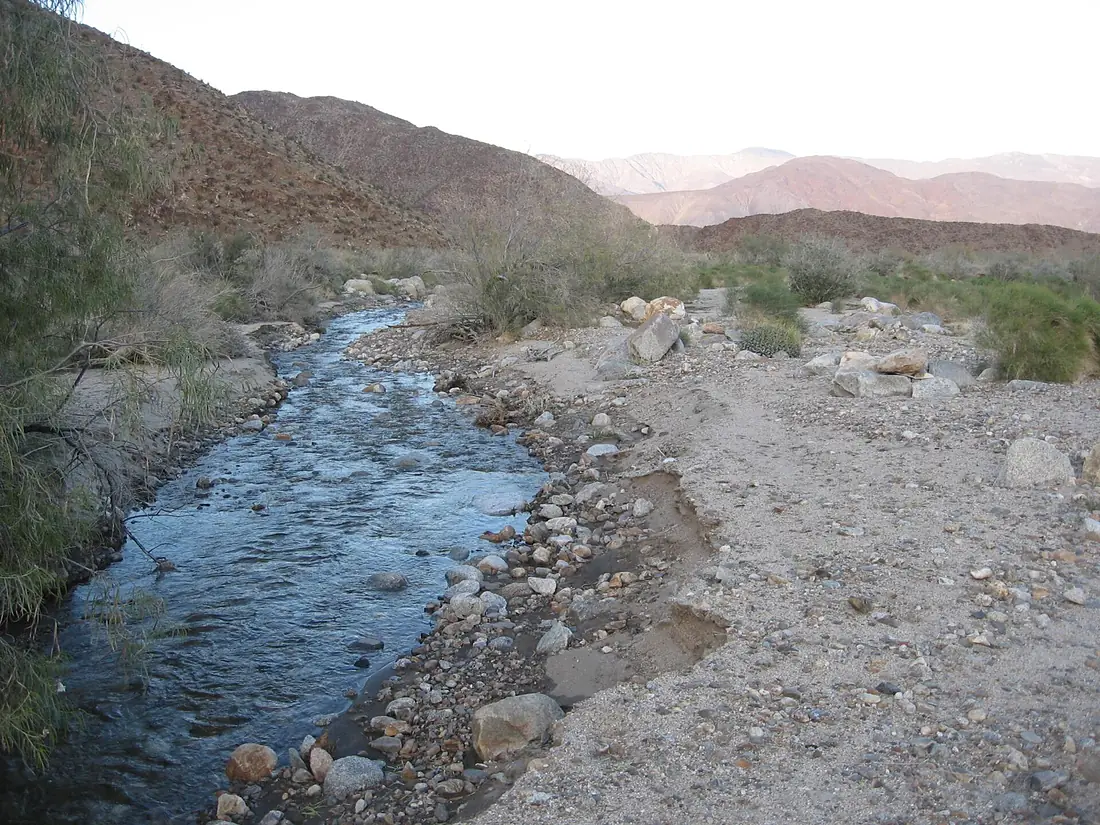BORREGO PALM CANYON WASH AFTER A RAIN 12-30-2010 - panoramio
