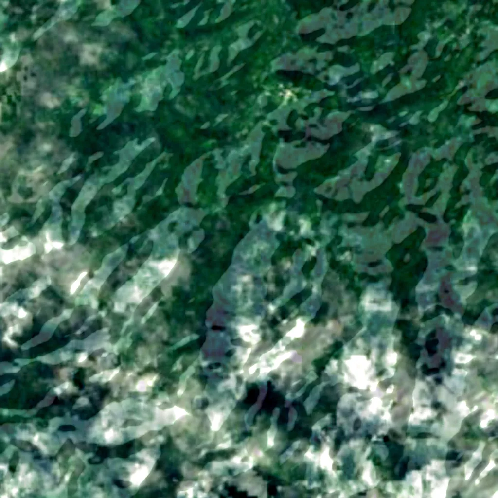 Bougainville von oben gesehen (Sentinel-2)