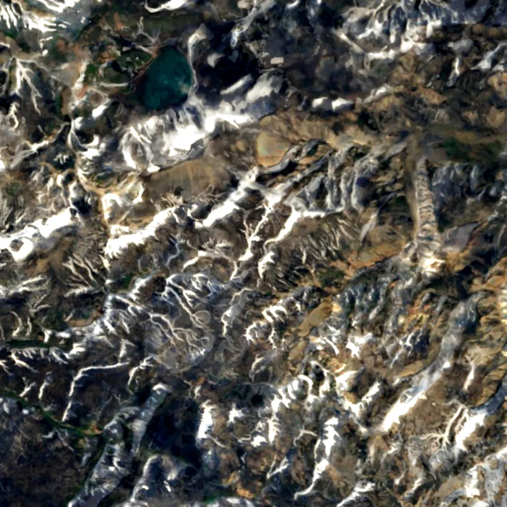 Brennisteinsalda visto desde arriba (Sentinel-2)