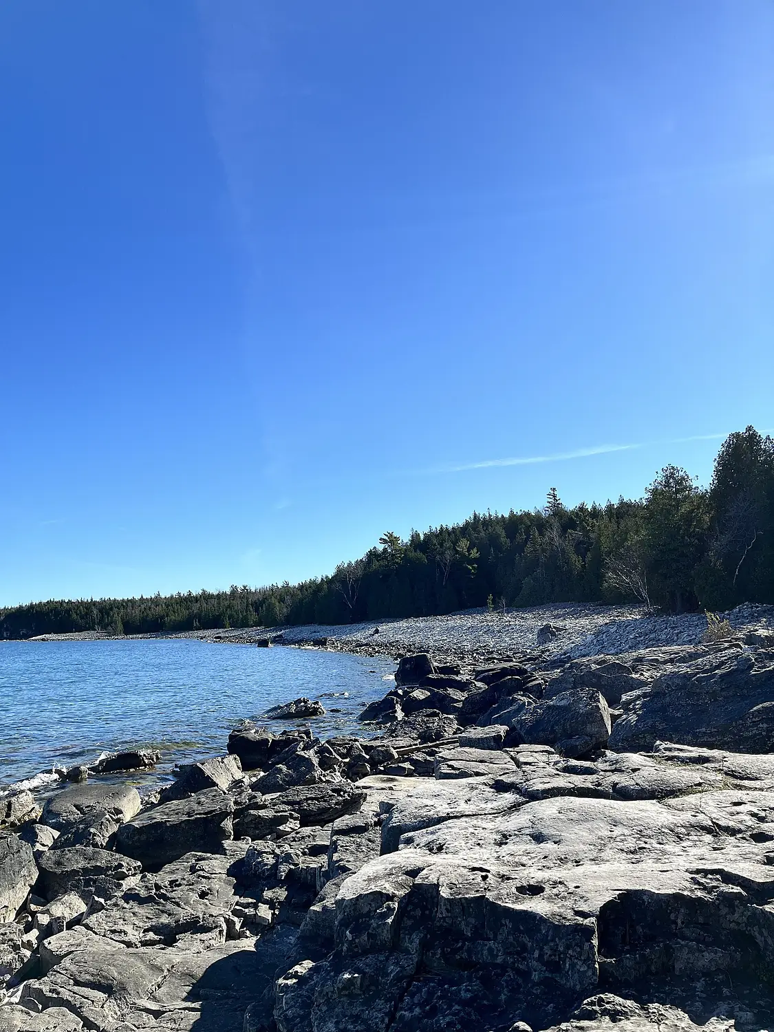 Bruce Peninsula National Park in November