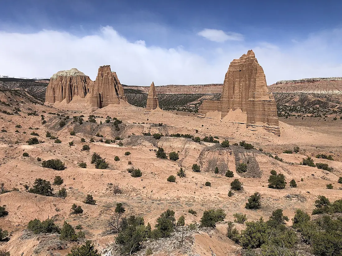 Cathedral Valley in Capitol Reef National Park