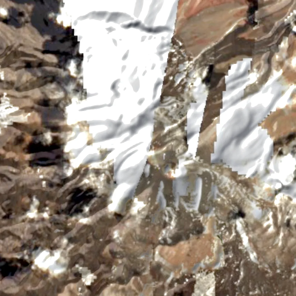 El Cóndor vu d'en haut (Sentinel-2)