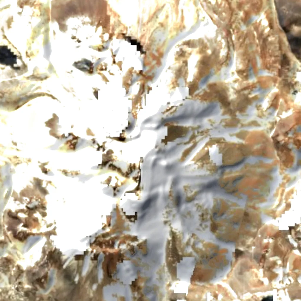Cerro El Muerto seen from above (Sentinel-2)