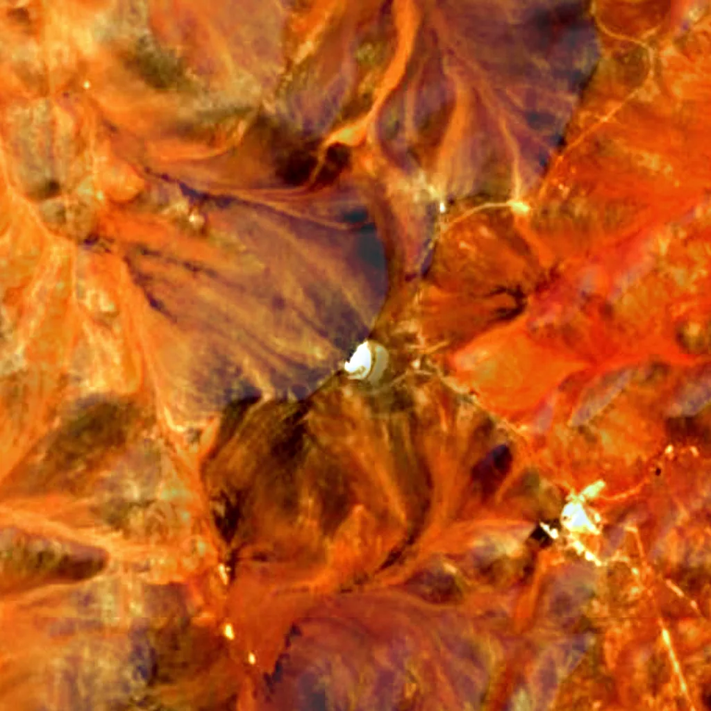 Cerro Paranal von oben gesehen (Sentinel-2)