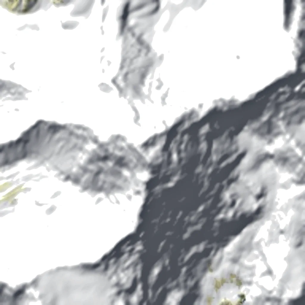 Cho Oyu vu d'en haut (Sentinel-2)