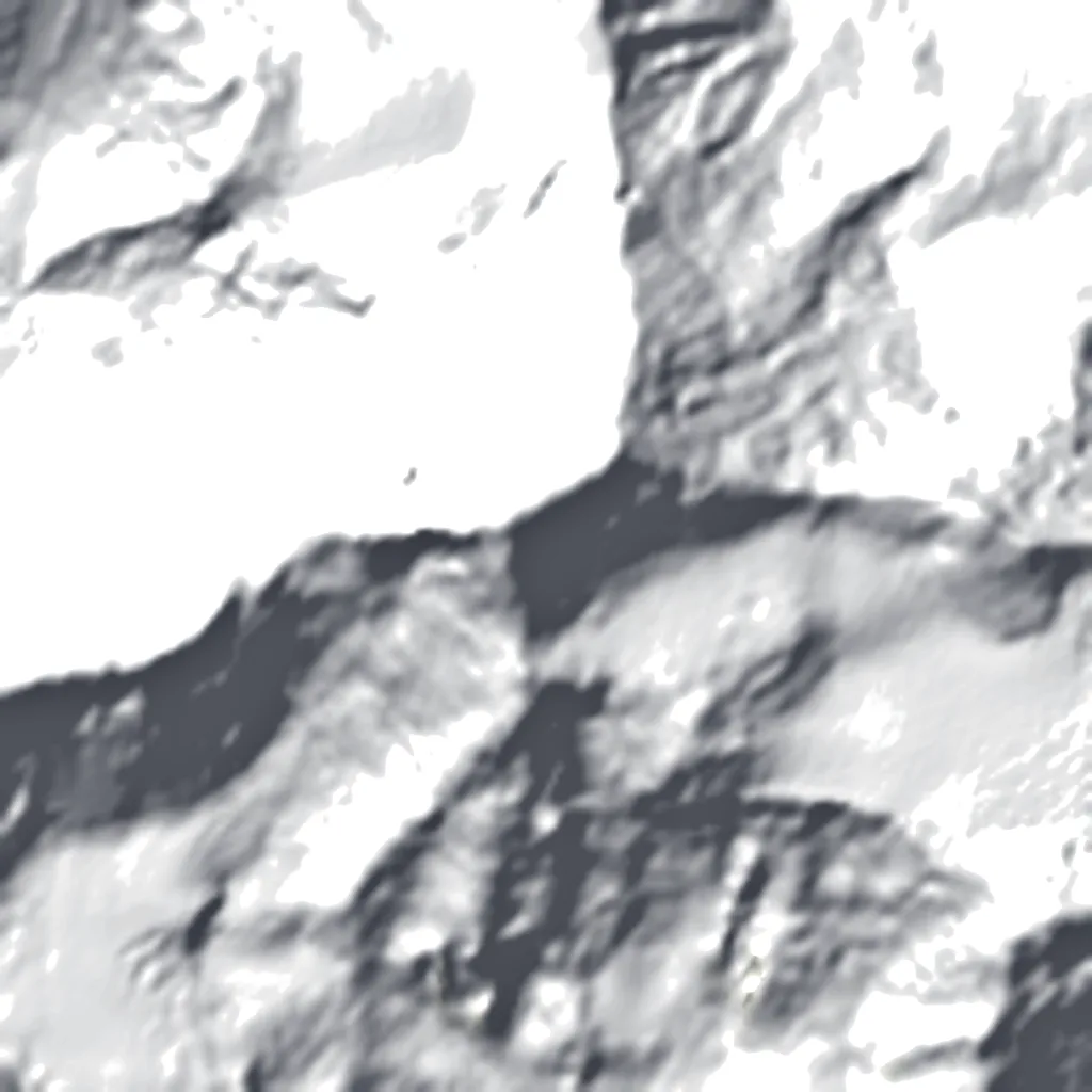 Chogolisa von oben gesehen (Sentinel-2)