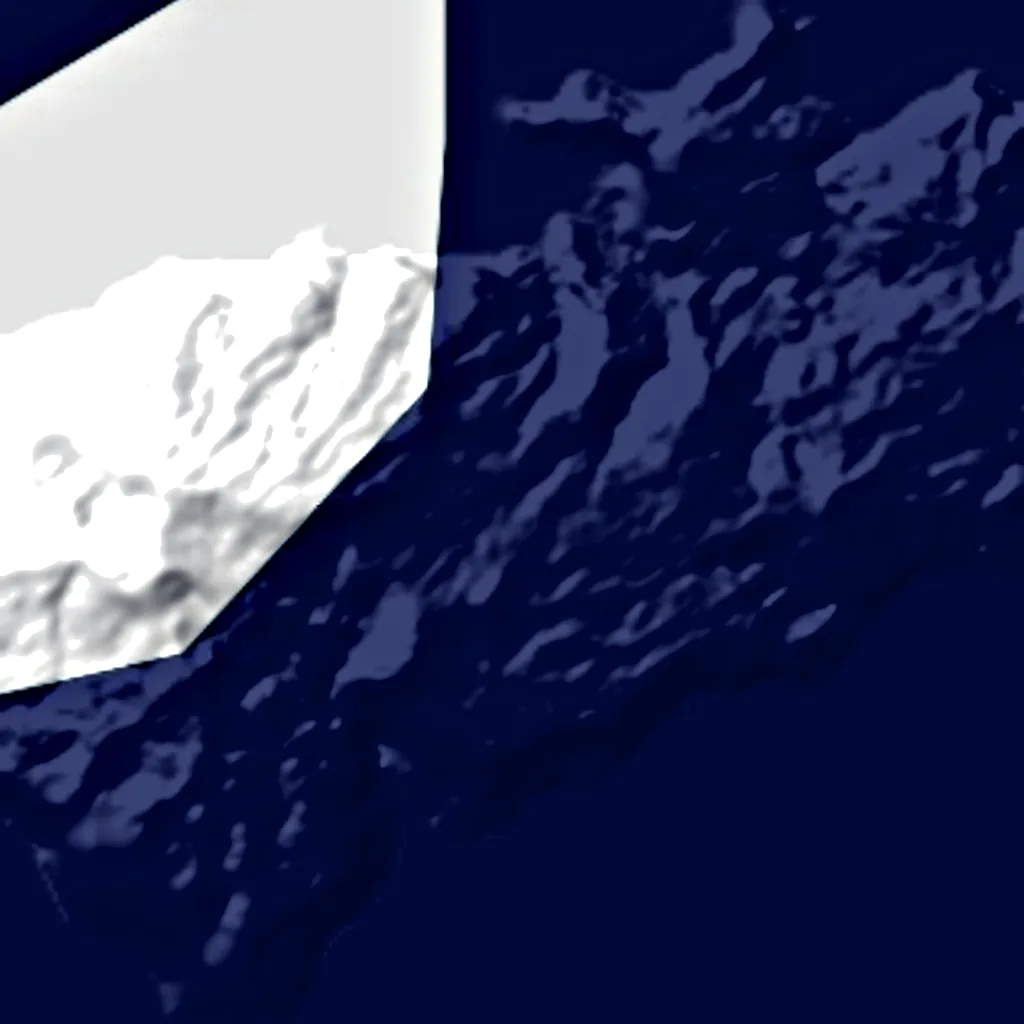 Kokos-Insel von oben gesehen (Sentinel-2)