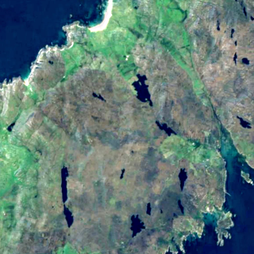 Coll von oben gesehen (Sentinel-2)