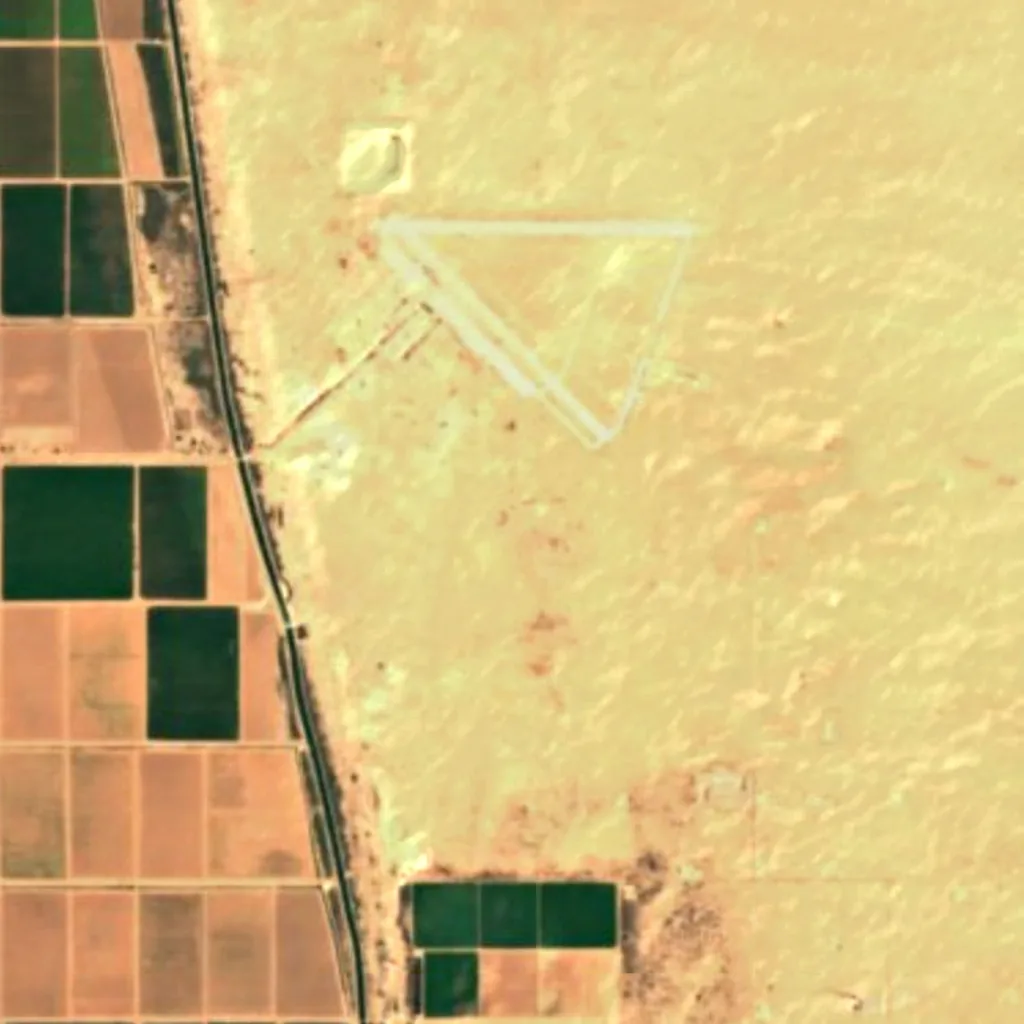 Colorado-Wüste von oben gesehen (Sentinel-2)