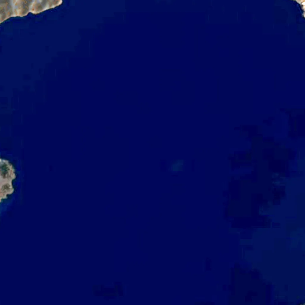 Lago Crater visto dall'alto (Sentinel-2)
