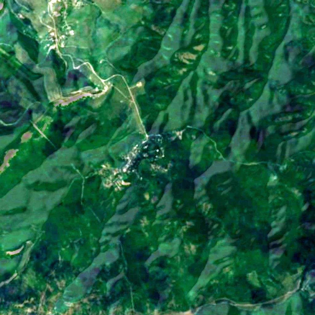 Krim-Observatorium von oben gesehen (Sentinel-2)