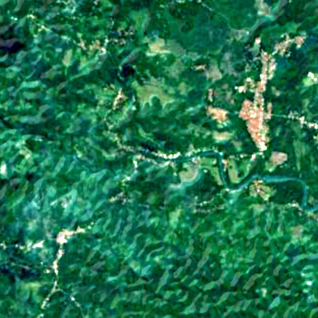 Cukang Taneuh seen from above (Sentinel-2)