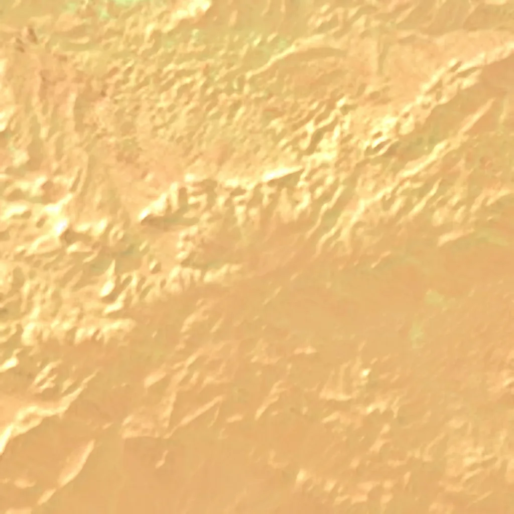 Dasht-e Margo vu d'en haut (Sentinel-2)