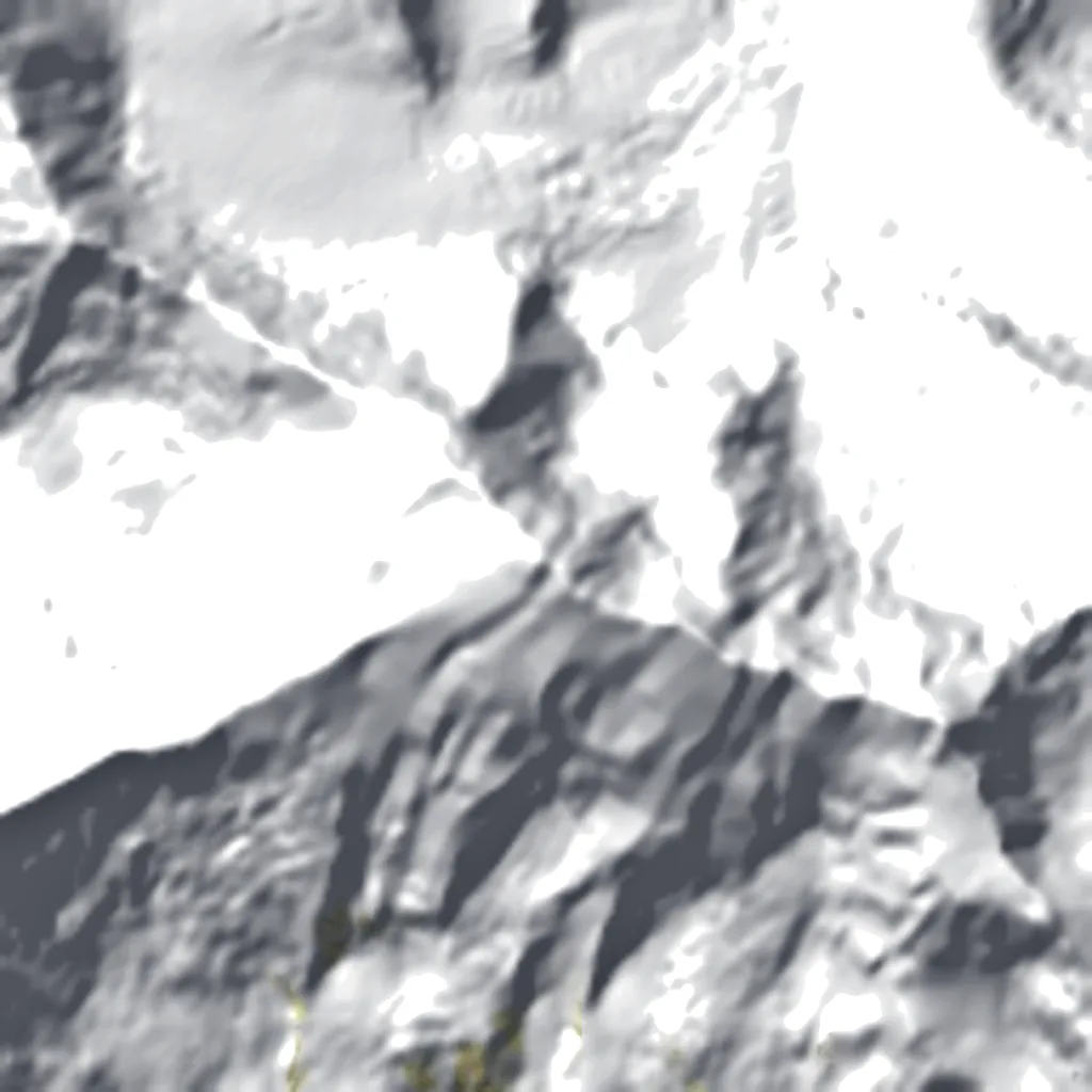 Distaghil Sar seen from above (Sentinel-2)