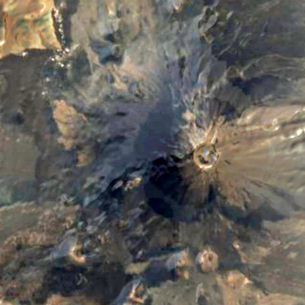 Fogo van boven gezien (Sentinel-2)