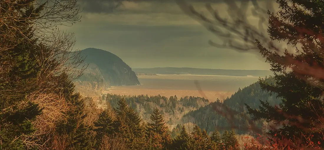 Dickson Falls Trailhead Lookout - Fundy National Park, New Brunswick (38488845580)