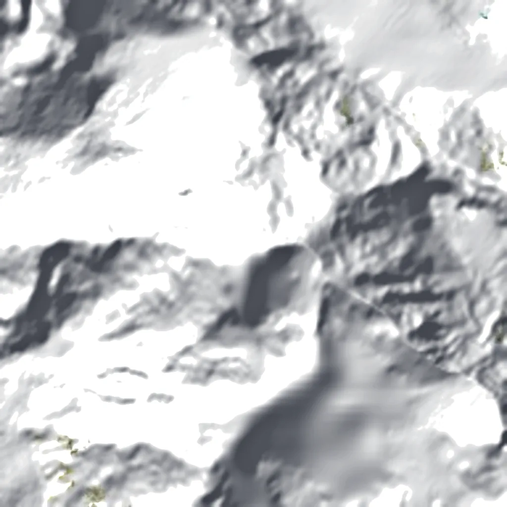 Gasherbrum I van boven gezien (Sentinel-2)
