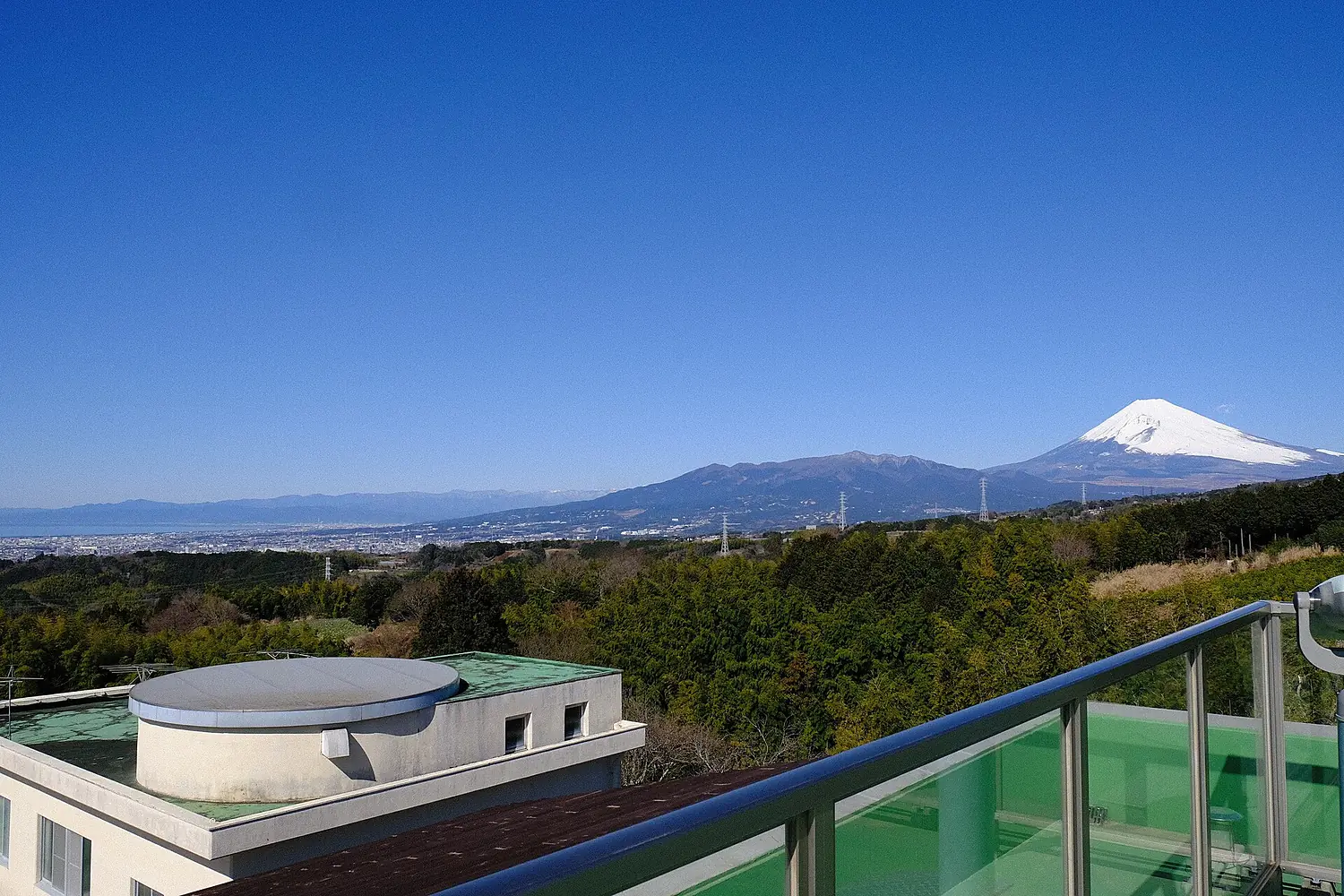 屋上景色