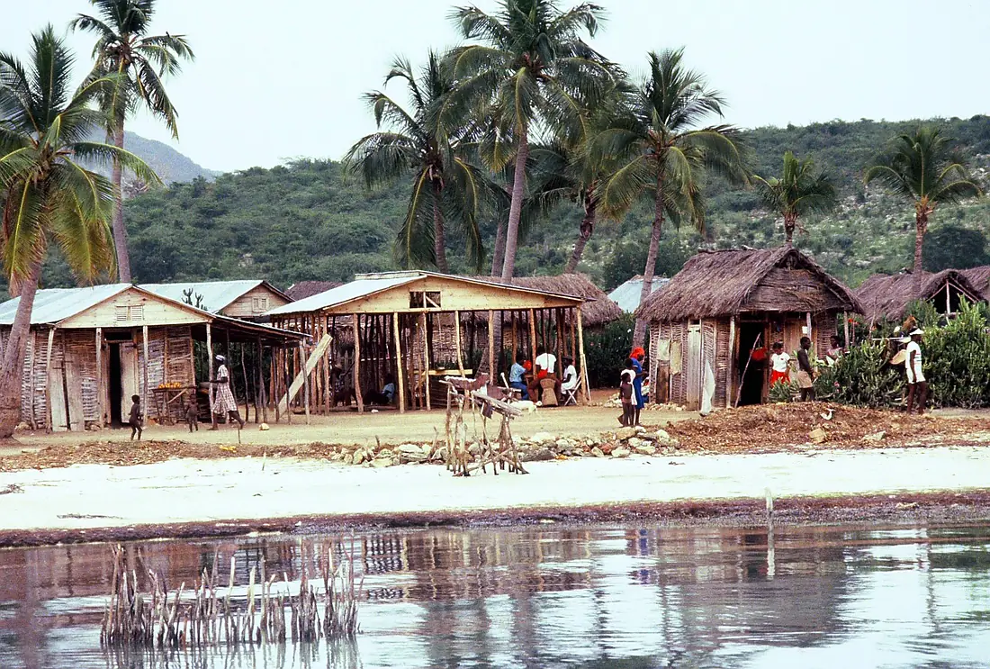 Haiti Gonave Island houses