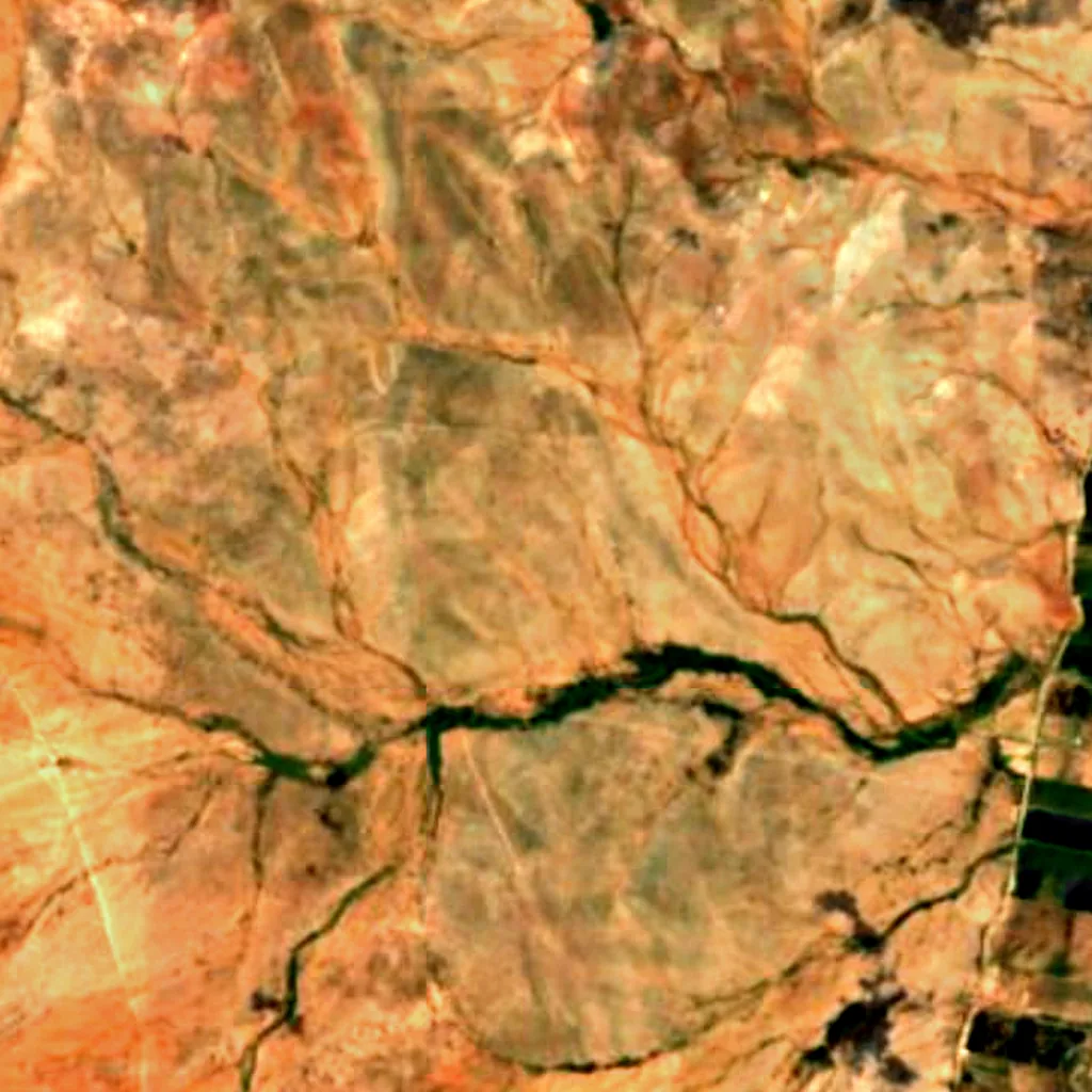 Great American Desert von oben gesehen (Sentinel-2)