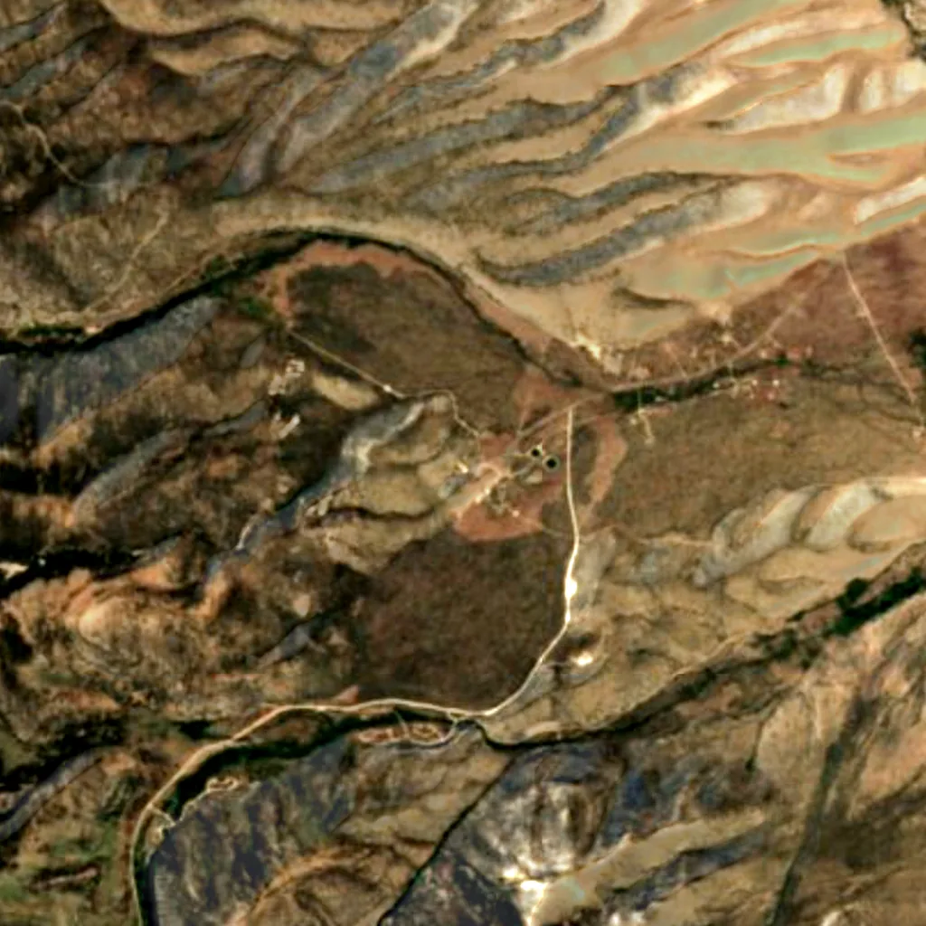 Parque nacional de la Gran Cuenca visto desde arriba (Sentinel-2)