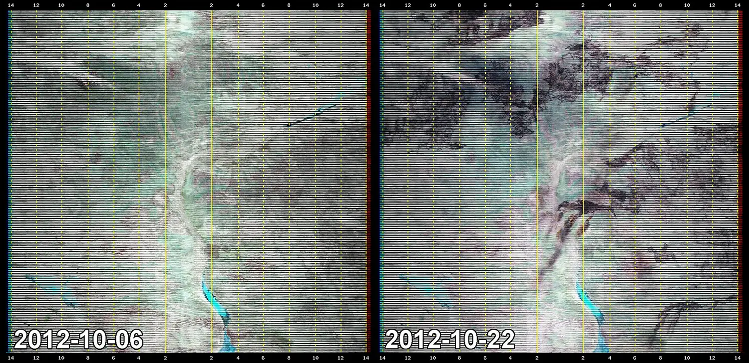 Great Sandy Desert - wildfires October 2012