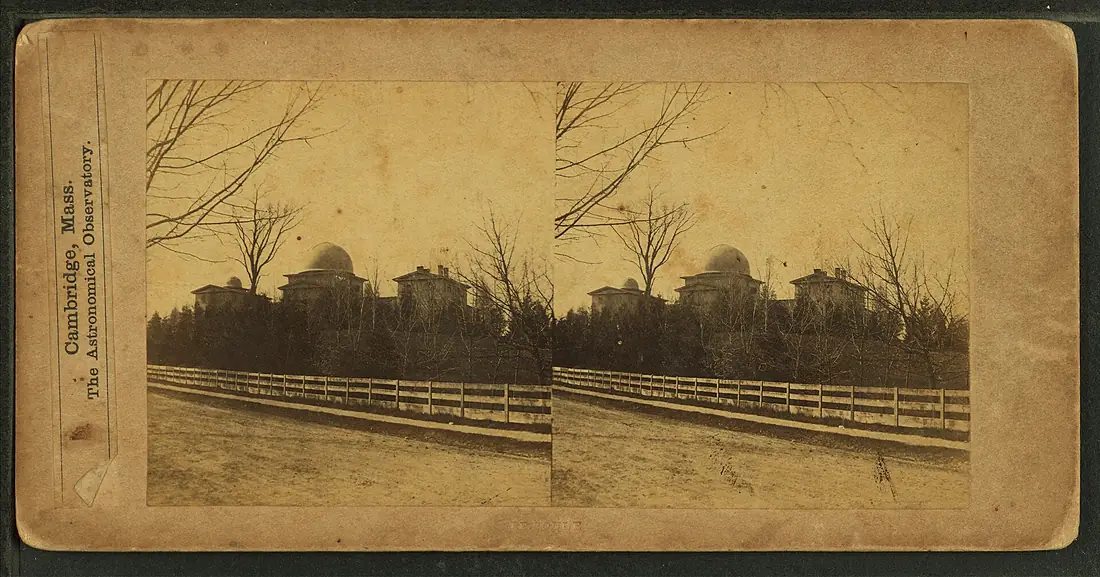 The astronomical observatory, Cambridge, Mass, from Robert N. Dennis collection of stereoscopic views