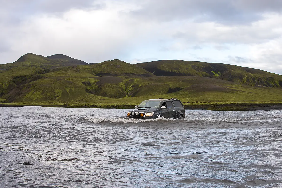 Highland 4x4 adventure in iceland