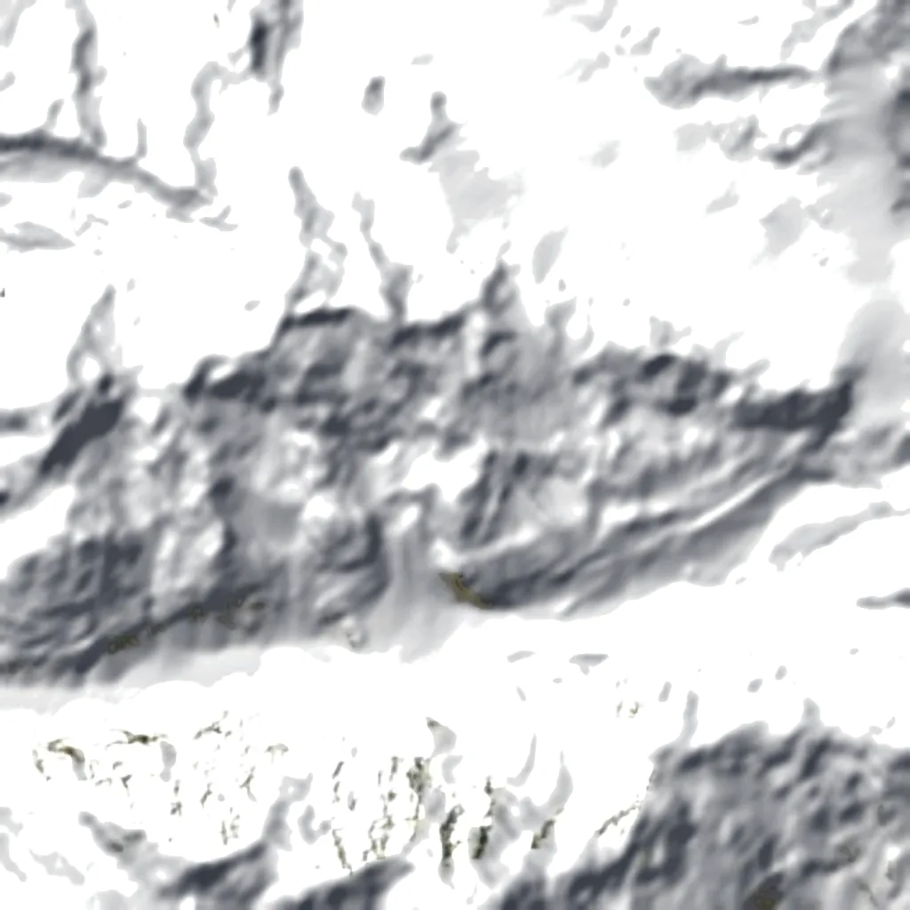 Hkakabo Razi visto de cima (Sentinel-2)
