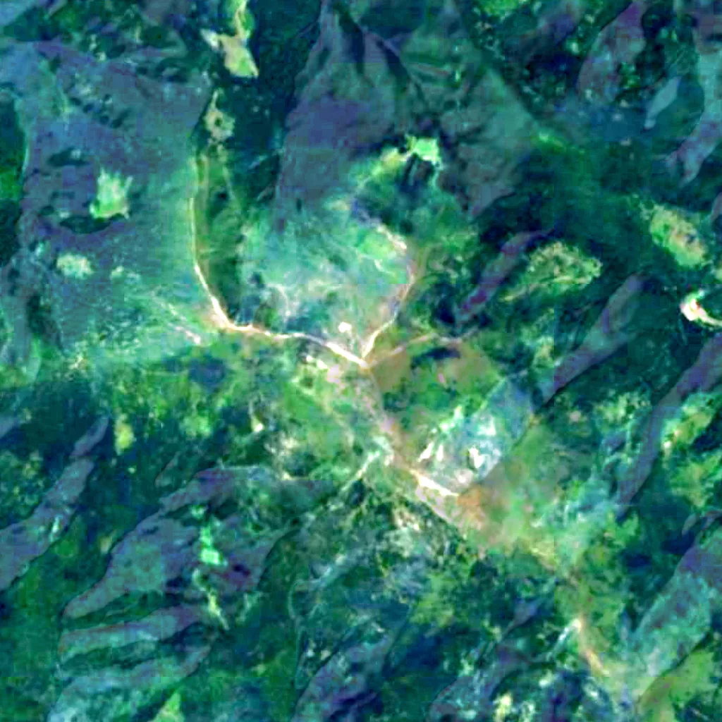 Hoverla visto desde arriba (Sentinel-2)