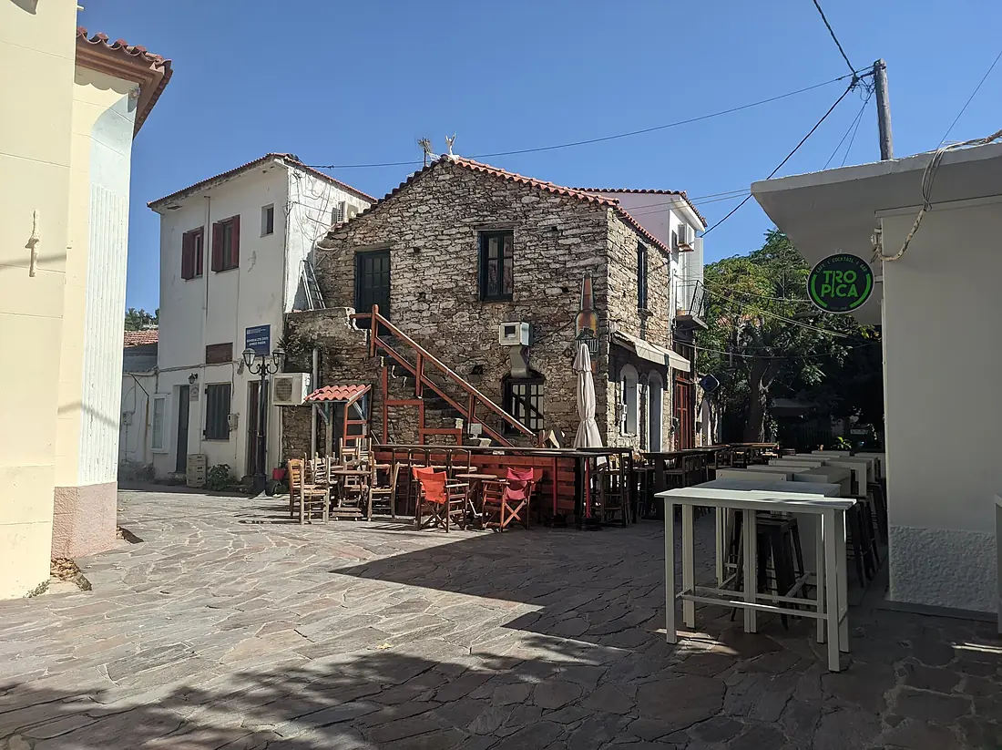 Alley at Christos Rachon, Ikaria