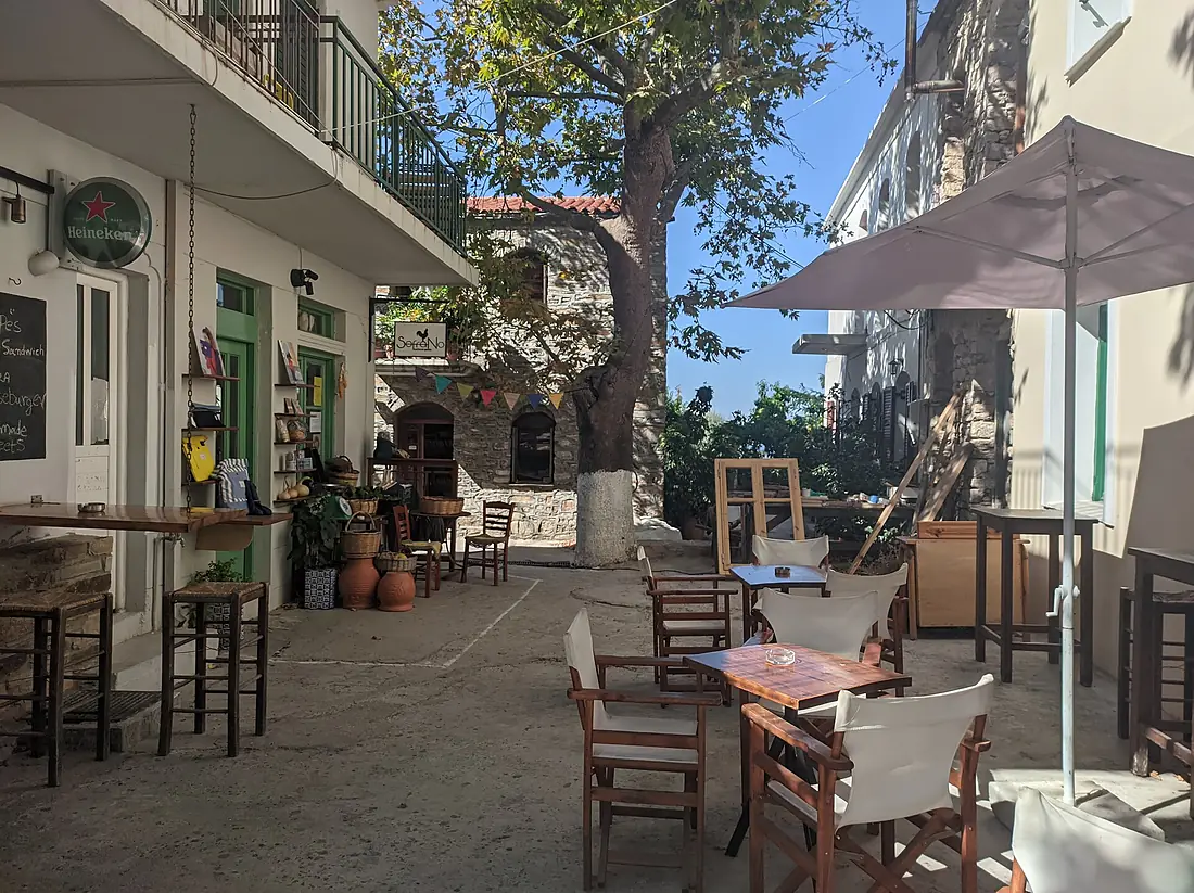 Alley at Christos Rachon, Ikaria 2