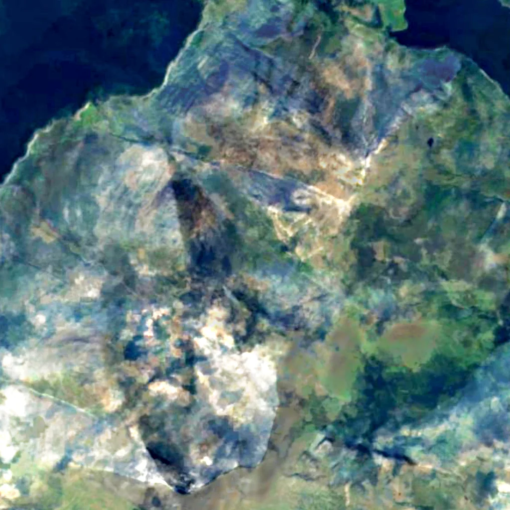 Isle of Mull von oben gesehen (Sentinel-2)